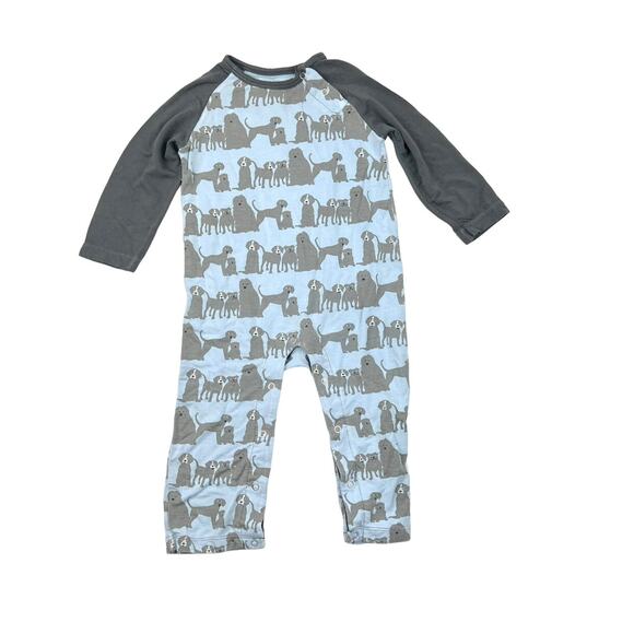 Kickee Pants London Dogs Romper - Picture 1 of 9